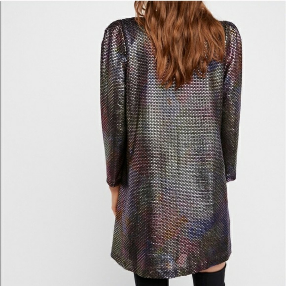 Free People Diamonds Are Forever Mini Dress Small - Picture 8 of 8